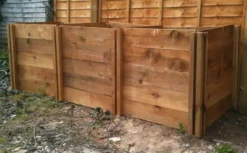 1150 Litre Blackdown Range Triple Standard Wooden Composter