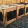 1900 Litre Blackdown Range Triple Leaf Mould Wooden Composter With Lids