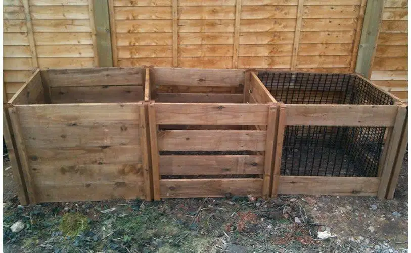 1900 Litre Blackdown Range Triple Mix Wooden Composter 1 1900 Litre Blackdown Range Triple Mix Wooden Composter