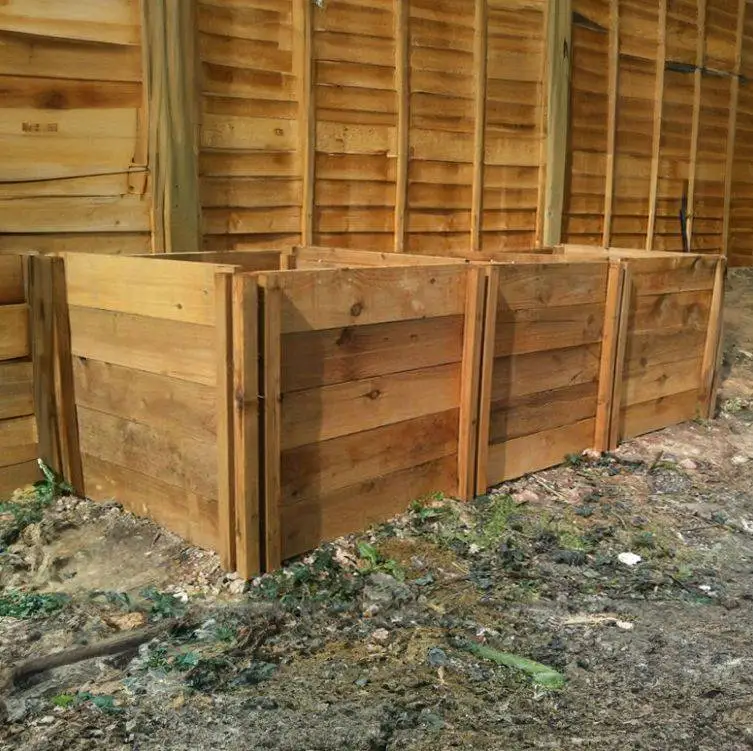 1900 Litre Blackdown Range Triple Standard Wooden Composter 1 1900 Litre Blackdown Range Triple Standard Wooden Composter