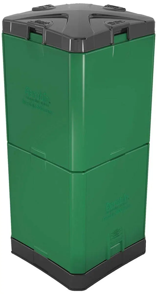 200 Litre Aerobin Hot Composter - Brunswick Green With Leachate Hose Extension Kit 3 200 Litre Aerobin Hot Composter - Brunswick Green With Leachate Hose Extension Kit - Image 3