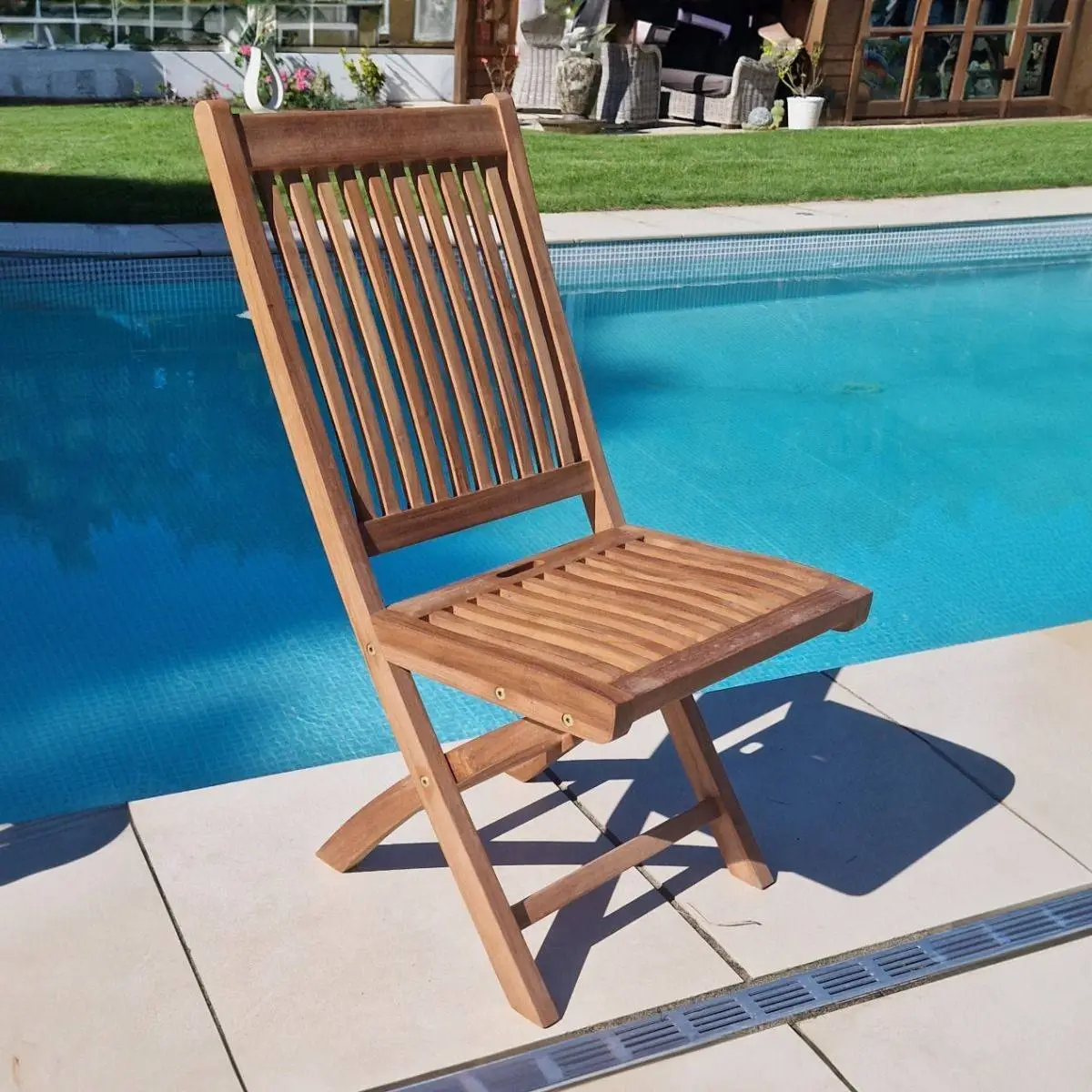 Kiffa Teak Garden Chairs 2 Kiffa Teak Garden Chairs - Image 2