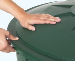 210L Round Water Butt With Stand 10 210L Round Water Butt With Stand -Gun Garden Shop 210 round water butt 3 png