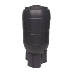 Strata 210L Black Standard Barrel Water Butt Complete With Stand & Diverter -Gun Garden Shop 210l 3 jpg