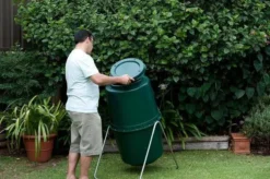 Tumbleweed 220L Compost Tumbler -Gun Garden Shop 220l tumbleweed compost tumbler 2 jpg