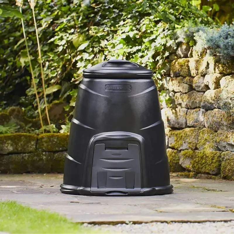 220L Black Compost Bin 2 220L Black Compost Bin - Image 2