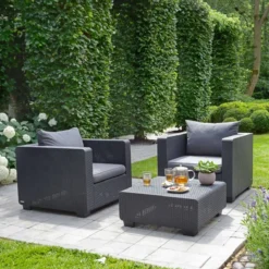 Keter Salta Balcony Set - Grey