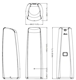 400L Elegance Wall Tank - Stone Grey -Gun Garden Shop 3 4570 and 1 400l elegance 1 png