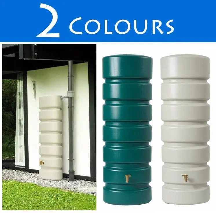 300L Classic Rainwater Wall Tank In Sand Beige 2 300L Classic Rainwater Wall Tank In Sand Beige - Image 2