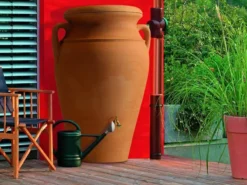 300L Helena Amphora Water Butt In Terracotta Effect -Gun Garden Shop 300l helena amphora water butt 2 2 jpg