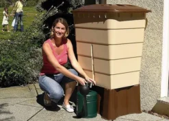 300L Sahara Water Butt With Stand -Gun Garden Shop 300l sahara water butt with stand 1 2 jpg