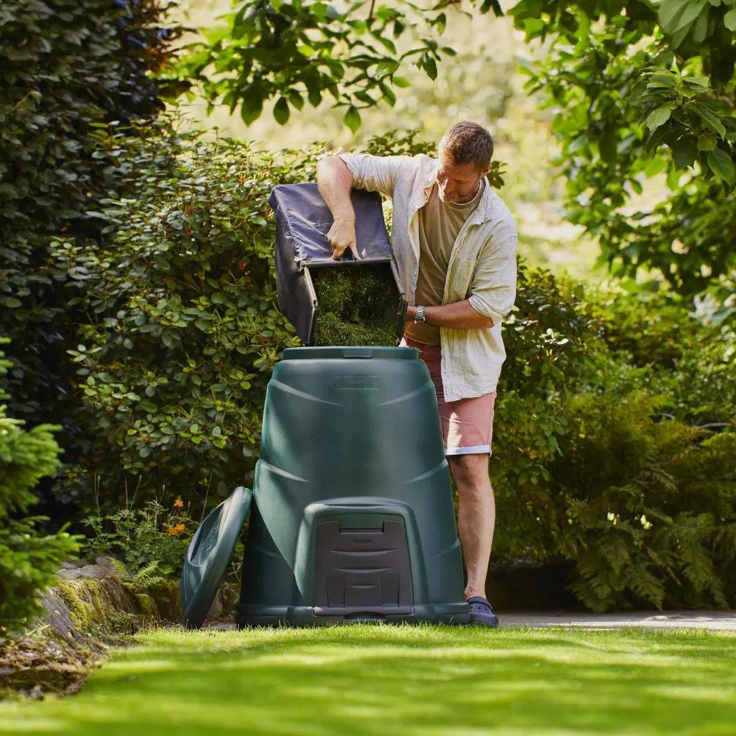 330L Green Compost Bin 1 330L Green Compost Bin