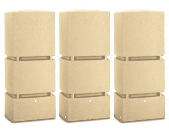 2400L 3P Technik Rain Tank System - Sandstone 1 2400L 3P Technik Rain Tank System - Sandstone