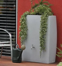 275L Noblesse Decorative Water Butt - Granite 6 275L Noblesse Decorative Water Butt - Granite -Gun Garden Shop 3p technik noblesse decorative water butt tanks granite 1 jpg