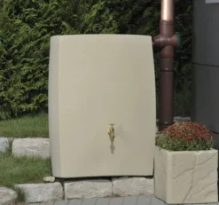 275L Noblesse Decorative Water Butt - Sandstone
