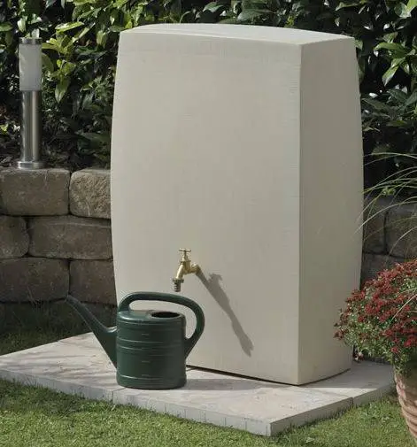 275L Noblesse Decorative Water Butt - Sandstone 2 275L Noblesse Decorative Water Butt - Sandstone - Image 2