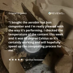 Gun Garden Shop -Gun Garden Shop 400 litre aerobin hot composter brunswick green with leachate hose extension kit jpg