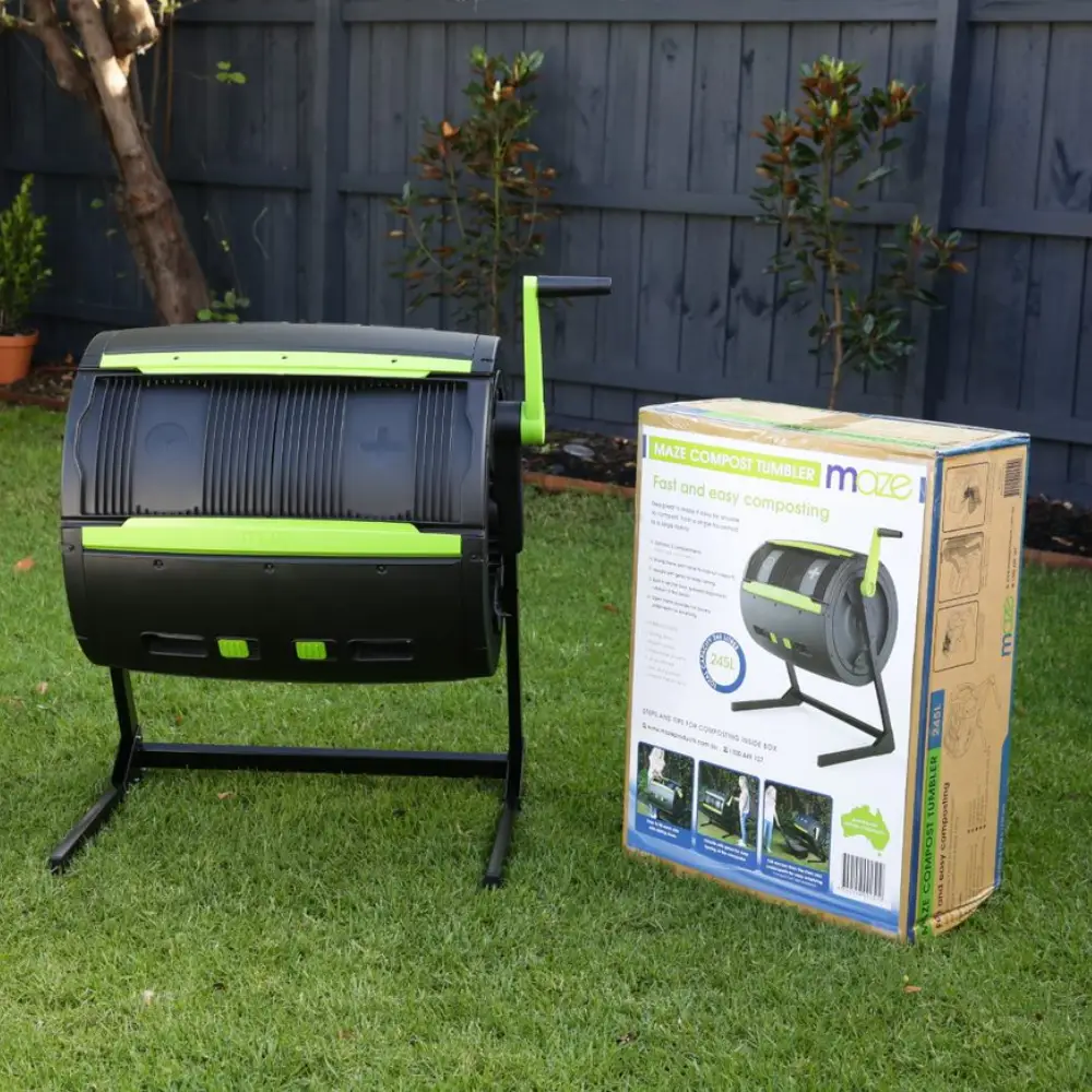 Maze 245 Litre Compost Tumbler 5 Maze 245 Litre Compost Tumbler - Image 5