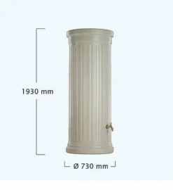 500L Column Water Tank In Sand Beige 6 500L Column Water Tank In Sand Beige -Gun Garden Shop 500l column water tank 4 2 jpg