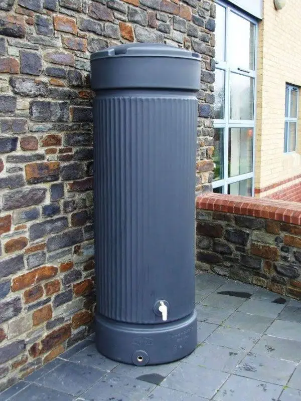 500L Georgian Pillar Water Tank Column - Charcoal 1 500L Georgian Pillar Water Tank Column - Charcoal