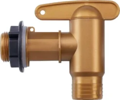 Aqua Quick Tap 3/4in - Plastic Brass Finish