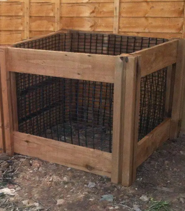 600 Blackdown Range Single Leaf Mould Wooden Composter 1 600 Blackdown Range Single Leaf Mould Wooden Composter