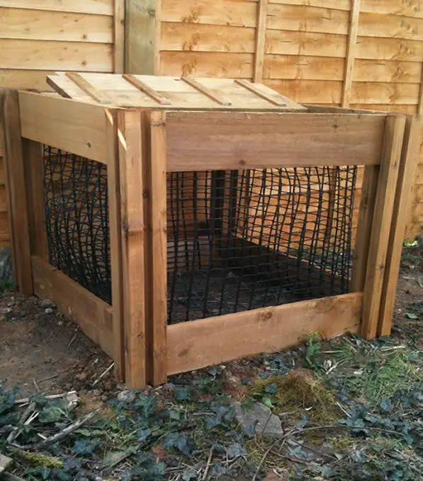 600 Litre Blackdown Range Single Leaf Mould Wooden Composter With Lid 1 600 Litre Blackdown Range Single Leaf Mould Wooden Composter With Lid