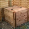 600 Blackdown Range Single Standard Wooden Composter With Lid