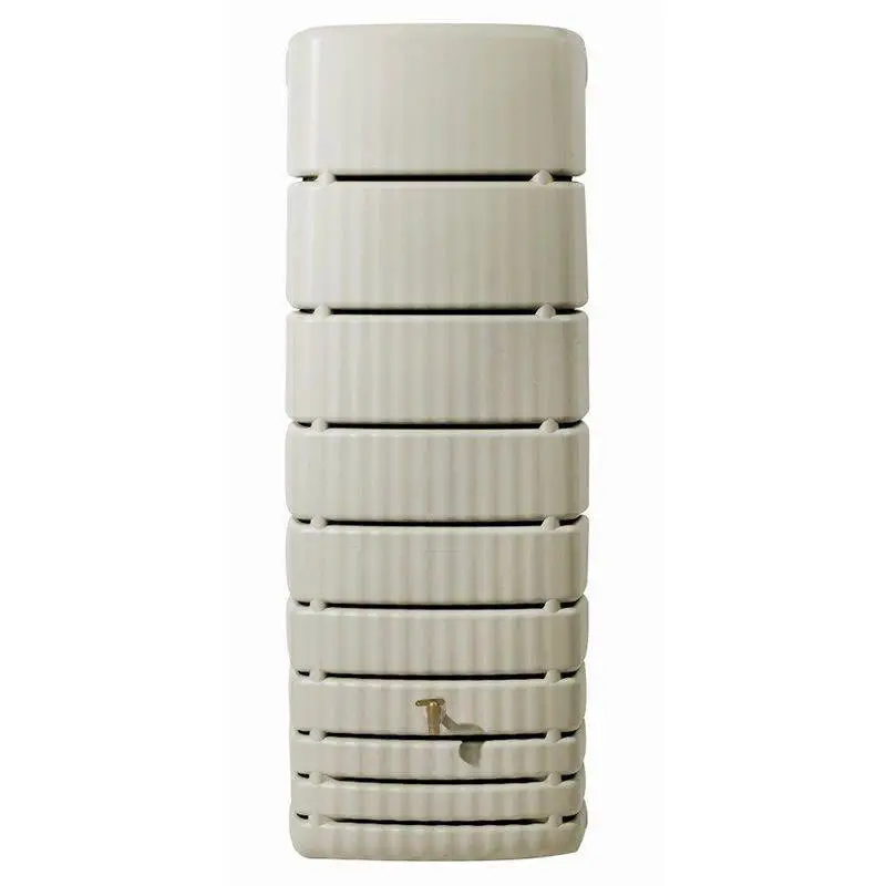 650L Slim Rainwater Wall Tank - Sand Beige 1 650L Slim Rainwater Wall Tank - Sand Beige