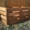 800 Litre Blackdown Range Double Slotted Wooden Composter