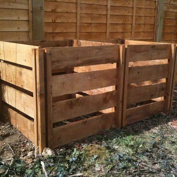 800 Litre Blackdown Range Double Slotted Wooden Composter 1 800 Litre Blackdown Range Double Slotted Wooden Composter