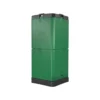 200 Litre Aerobin Hot Composter - Brunswick Green With Leachate Hose Extension Kit