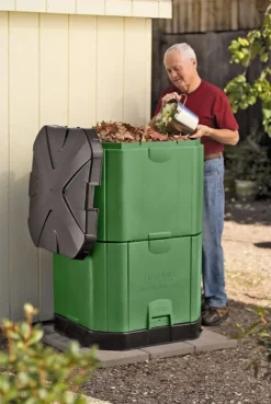 400 Litre Aerobin Hot Composter - Brunswick Green With Leachate Hose Extension Kit 15 400 Litre Aerobin Hot Composter - Brunswick Green With Leachate Hose Extension Kit -Gun Garden Shop aero 400 4 jpg