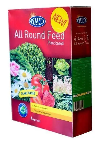 4Kg Plant Based Organic Fertiliser For Plants & Vegetables 1 4Kg Plant Based Organic Fertiliser For Plants & Vegetables