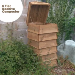 Blackdown Beehive Wooden Composter - 6 Tier - Pre Built -Gun Garden Shop blackdown beehive wooden composter 7 4 1 1 jpg