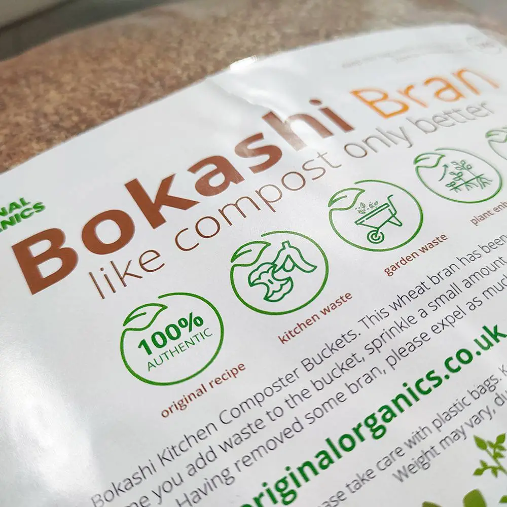 Bokashi Bran - 2kg Bag (2 X 1Kg) 2 Bokashi Bran - 2kg Bag (2 X 1Kg) - Image 2