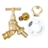 1/2" Brass Tap Kit With 1" BSP Adapter