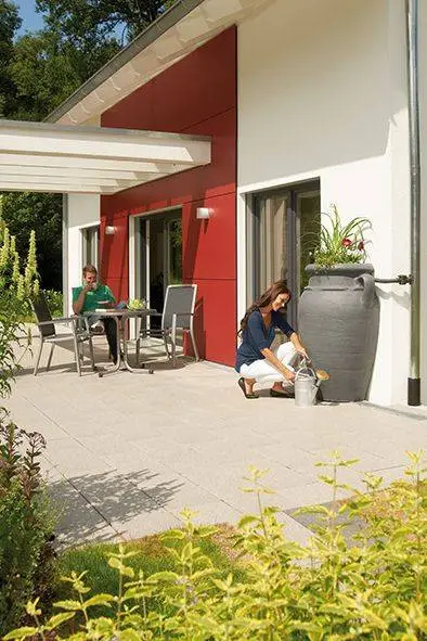 260L Antique WALL Amphora Water Butt - Granite 4 260L Antique WALL Amphora Water Butt - Granite - Image 4