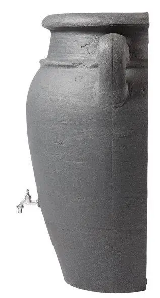 260L Antique WALL Amphora Water Butt - Granite 2 260L Antique WALL Amphora Water Butt - Granite - Image 2