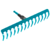 Gardena Combisystem Rake, 36 Cm / 14 Tines