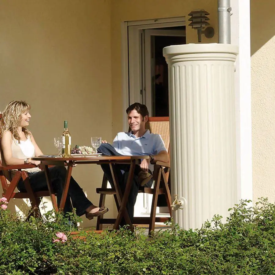 1000L Column Water Tank - Sand Beige 1 1000L Column Water Tank - Sand Beige