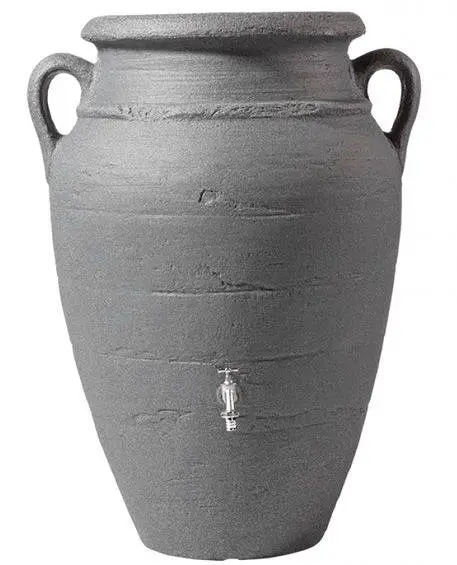 260L Antique WALL Amphora Water Butt - Granite 3 260L Antique WALL Amphora Water Butt - Granite - Image 3