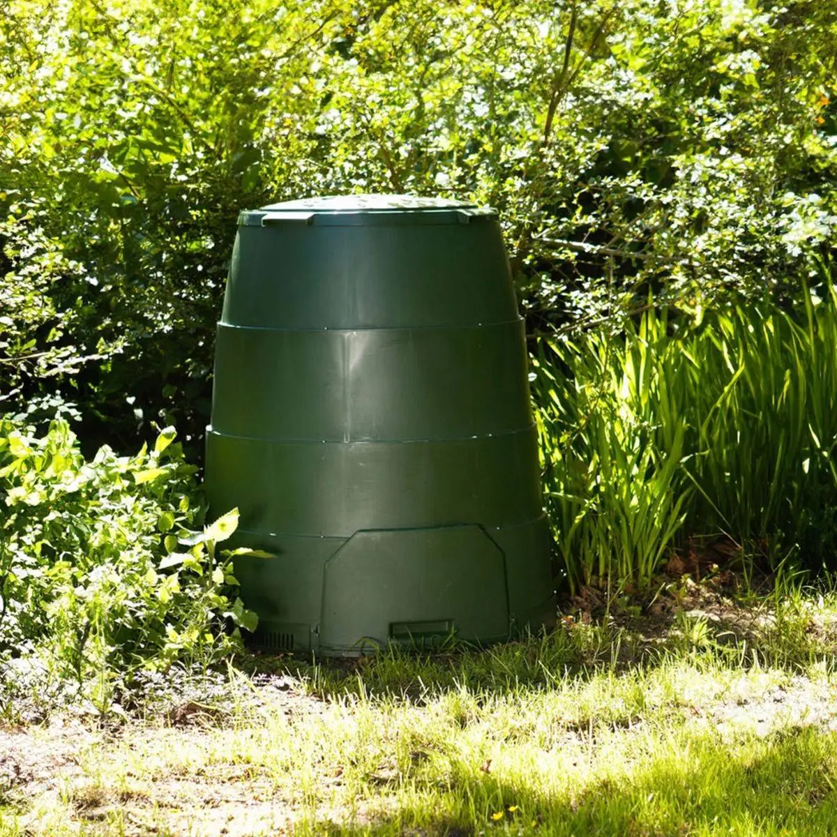 Recycled Plastic 330L Johanna Hot Composter - Green 1 Recycled Plastic 330L Johanna Hot Composter - Green