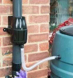 Gutter Mate Diverter & Filter In Black -Gun Garden Shop guttermate black 1 3 jpg