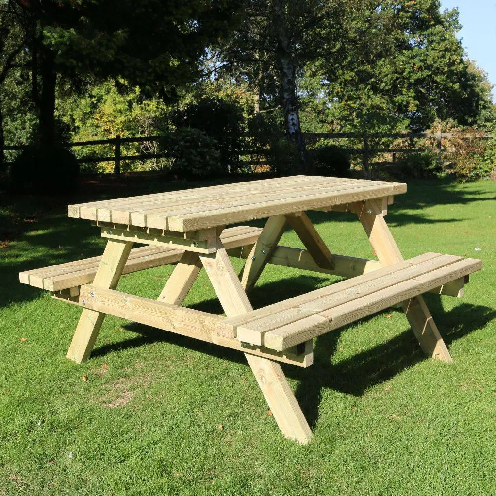 Heavy Duty A-Frame Picnic Bench 1 Heavy Duty A-Frame Picnic Bench