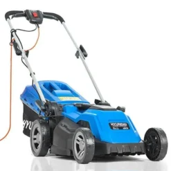 Hyundai 38cm Corded Electric 1600w 230v/240v Roller Mulching Lawnmower | HYM3800E