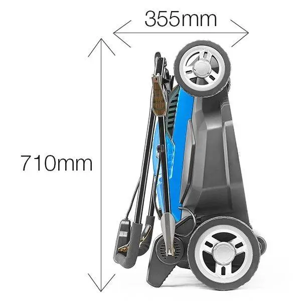 Hyundai 38cm Corded Electric 1600w 230v/240v Roller Mulching Lawnmower | HYM3800E 6 Hyundai 38cm Corded Electric 1600w 230v/240v Roller Mulching Lawnmower | HYM3800E - Image 6