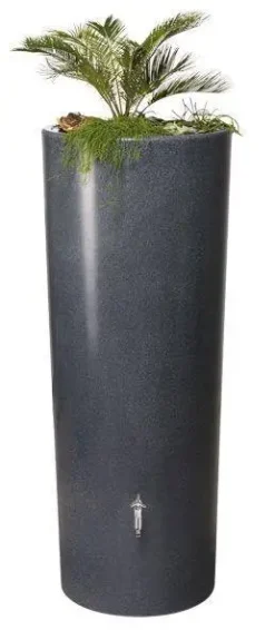 350L Gabbro Stone Effect 2 IN 1 Water Tank - Lava Stone -Gun Garden Shop lava stone 2in1 tank 02 326141 jpg