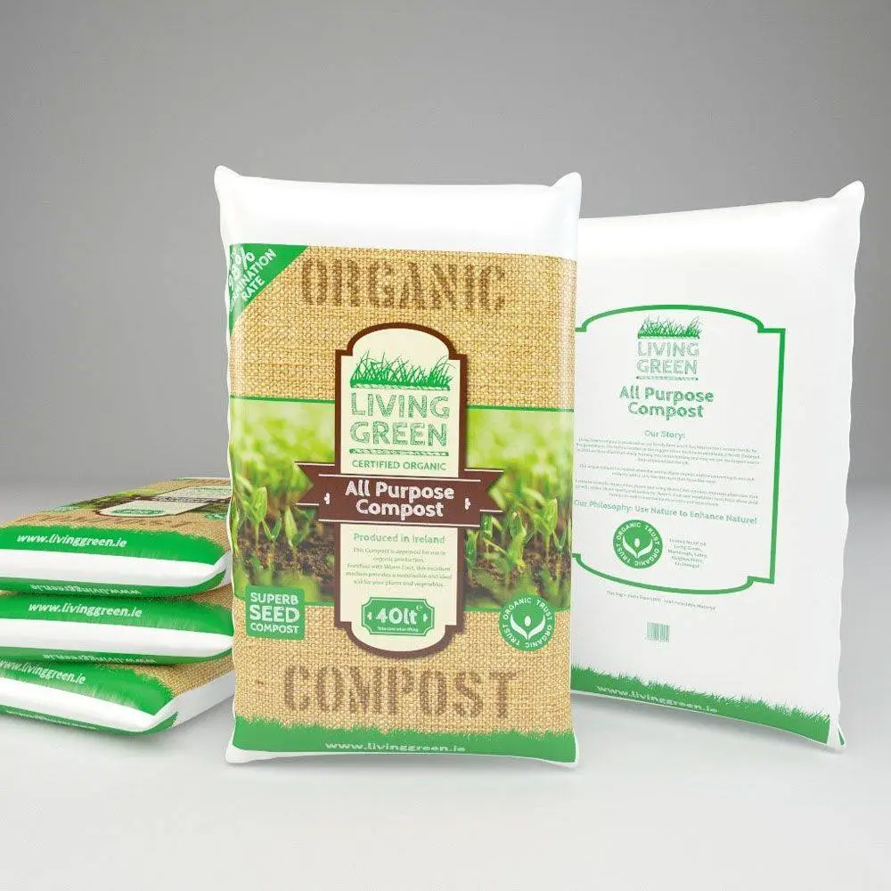 Living Green Worm Compost 100% Organic Vermicompost 40L Bag 1 Living Green Worm Compost 100% Organic Vermicompost 40L Bag