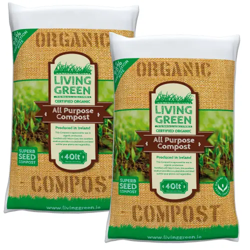Living Green Pack Of 2 X 40L Worm Compost 100% Organic Vermicompost Bag 1 Living Green Pack Of 2 X 40L Worm Compost 100% Organic Vermicompost Bag